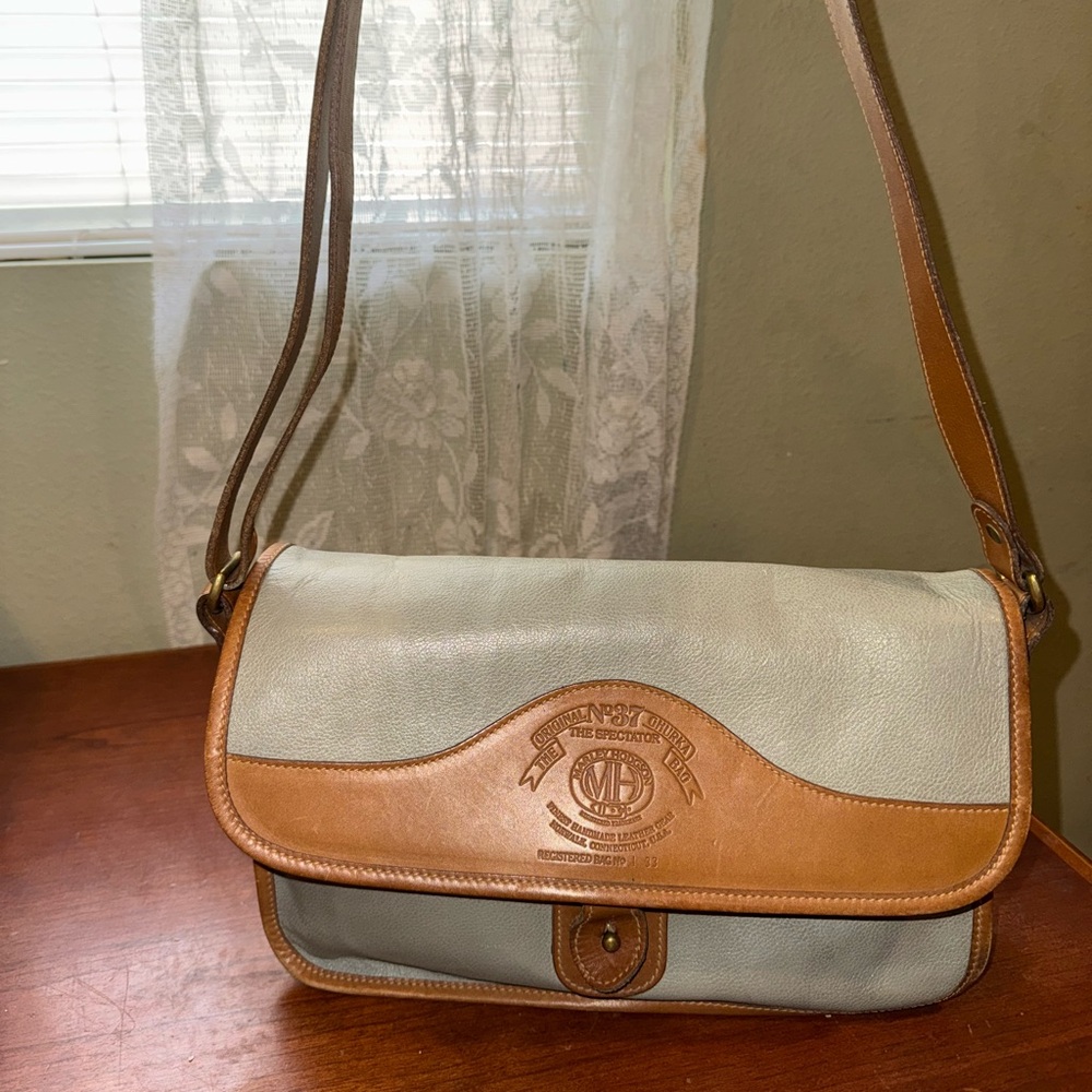 Gurkha Vintage 1986 The Spectator Two Way Leather Bag by Marley Hodgeson